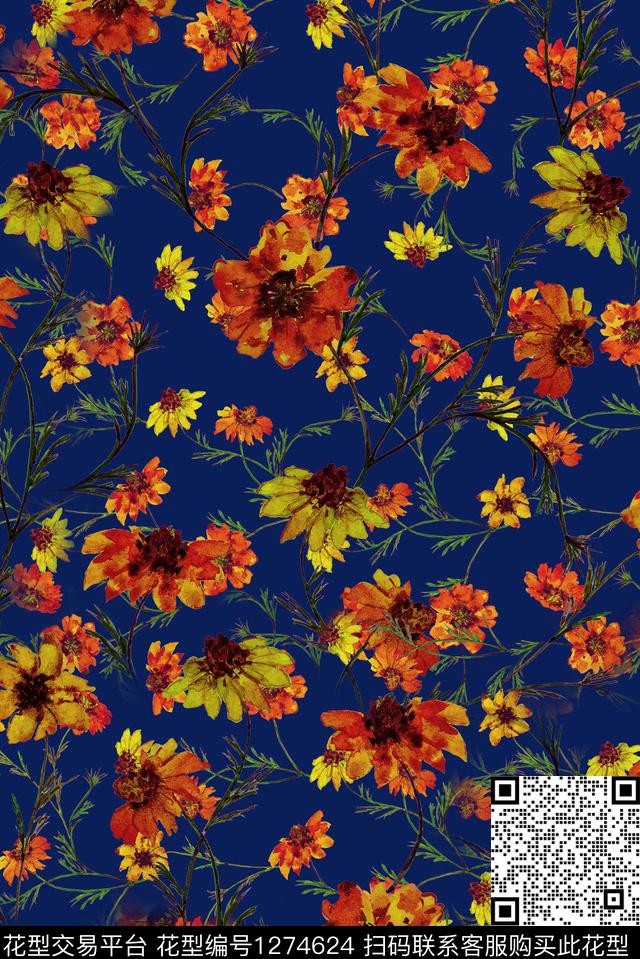 旗袍大牌风欧美数码印花华亿平台下载（图片编号: 1274624） - 瓦栏（Walan）