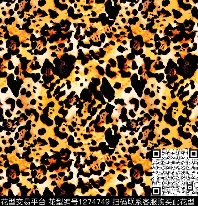 数码华亿平台豹纹泳装数码印花华亿平台下载（图片编号: 1274749） - 瓦栏（Walan）