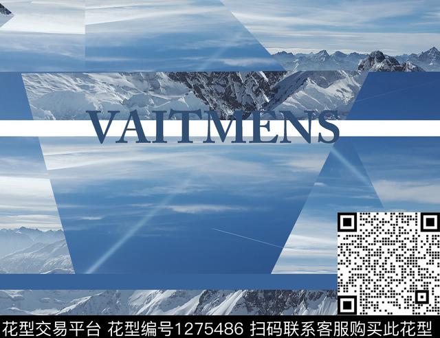 男装字母风景景观数码印花华亿平台下载（图片编号: 1275486） - 瓦栏（Walan）