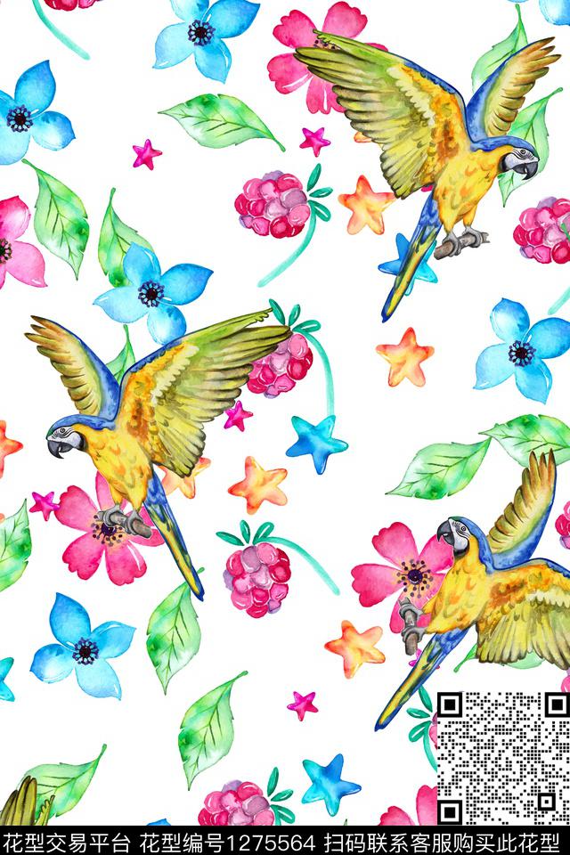 女装大牌风泳装数码印花华亿平台下载（图片编号: 1275564） - 瓦栏（Walan）