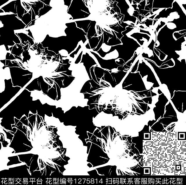 男装花卉大牌风传统印花华亿平台下载（图片编号: 1275814） - 瓦栏（Walan）