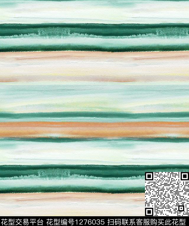 水彩条纹watercolor数码印花华亿平台下载（图片编号: 1276035） - 瓦栏（Walan）