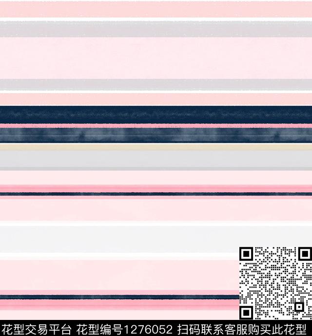 彩色条纹colorpattern传统印花华亿平台下载（图片编号: 1276052） - 瓦栏（Walan）