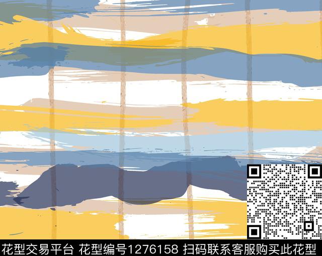 几何条纹传统印花华亿平台下载（图片编号: 1276158） - 瓦栏（Walan）