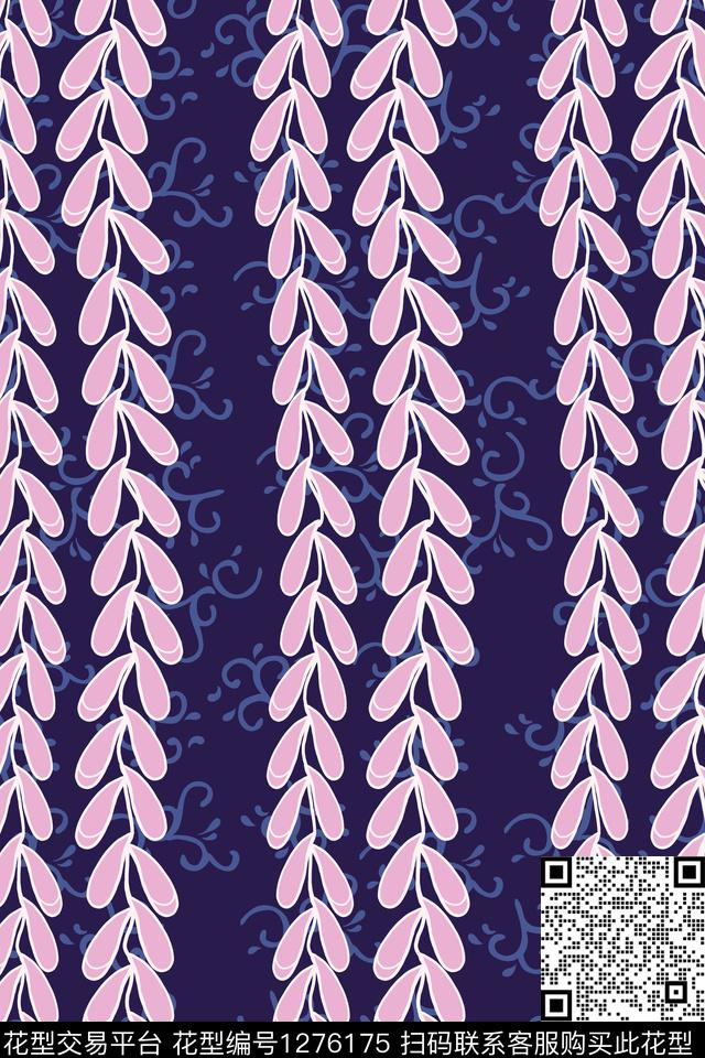 时尚底纹传统印花华亿平台下载（图片编号: 1276175） - 瓦栏（Walan）