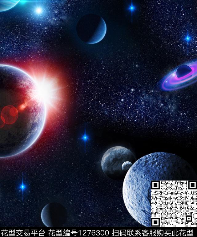 男装大牌风数码印花华亿平台下载（图片编号: 1276300） - 瓦栏（Walan）