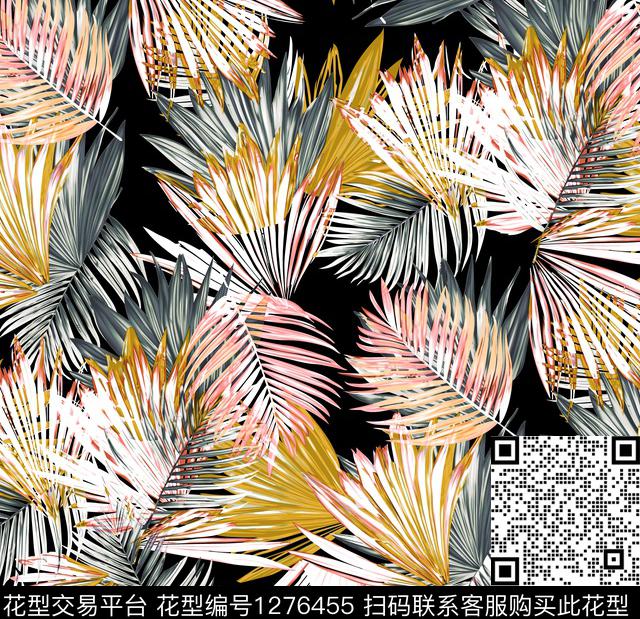 女装数码华亿平台花卉数码印花华亿平台下载（图片编号: 1276455） - 瓦栏（Walan）