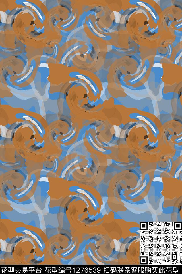 迷彩图案数字印花抽象数码印花华亿平台下载（图片编号: 1276539） - 瓦栏（Walan）