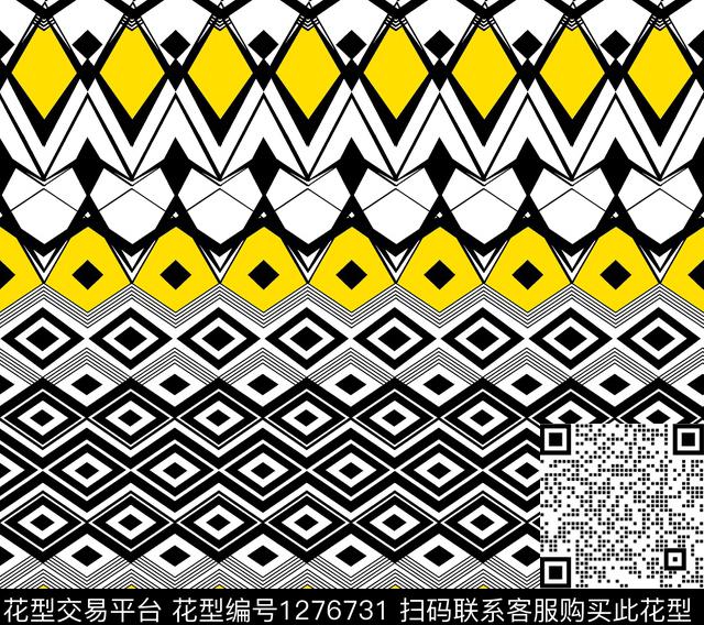 几何系列传统印花华亿平台下载（图片编号: 1276731） - 瓦栏（Walan）