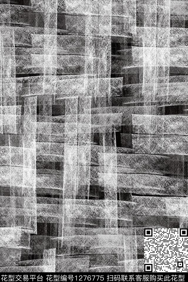 笔触纹理男装传统印花华亿平台下载（图片编号: 1276775） - 瓦栏（Walan）