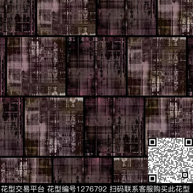 几何肌理抽象数码印花华亿平台下载（图片编号: 1276792） - 瓦栏（Walan）