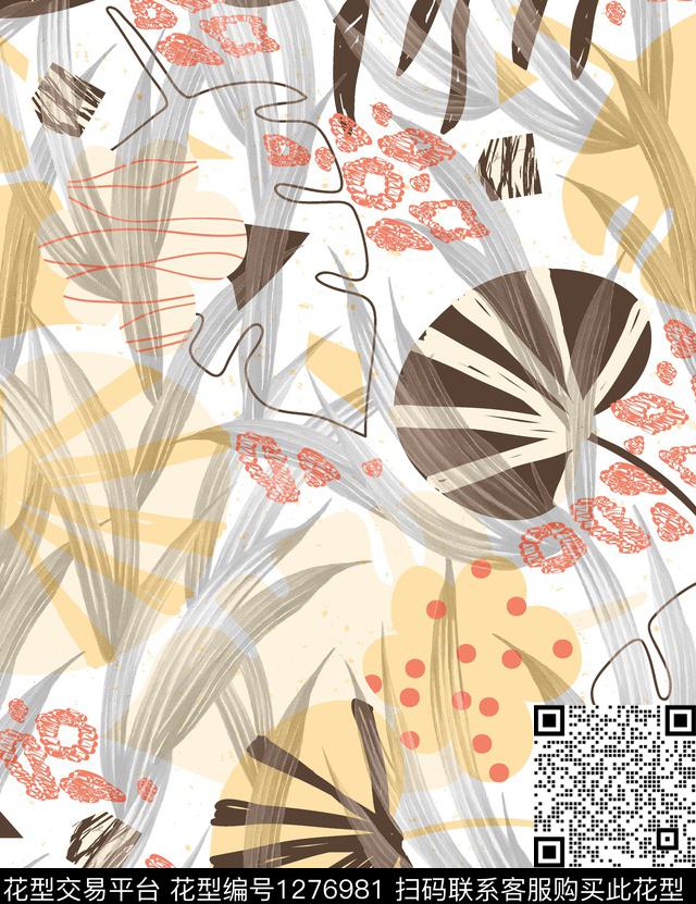 女装花卉大牌风传统印花华亿平台下载（图片编号: 1276981） - 瓦栏（Walan）