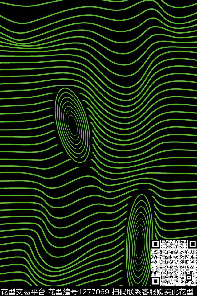 圆形男装条纹传统印花华亿平台下载（图片编号: 1277069） - 瓦栏（Walan）