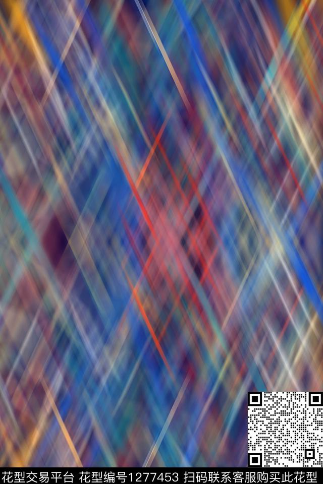 大牌风抽象趣味数码印花华亿平台下载（图片编号: 1277453） - 瓦栏（Walan）