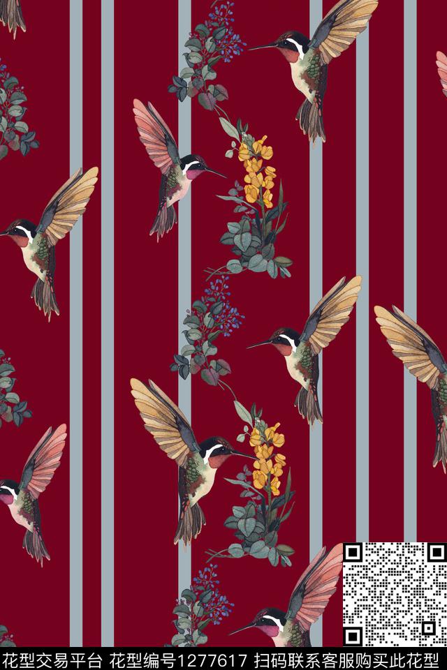 动物花卉花卉趣味数码印花华亿平台下载（图片编号: 1277617） - 瓦栏（Walan）