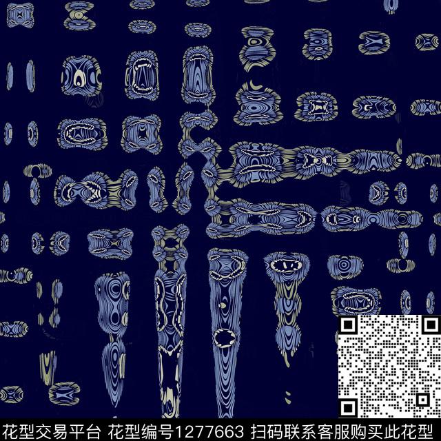 几何大牌风小清新传统印花华亿平台下载（图片编号: 1277663） - 瓦栏（Walan）