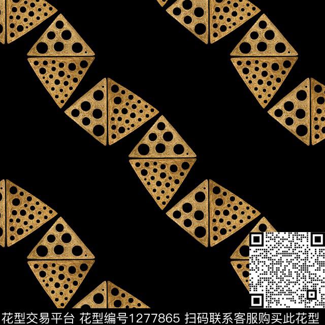 圆形三角形数码印花华亿平台下载（图片编号: 1277865） - 瓦栏（Walan）