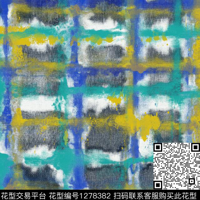 街头流行机理丰富炫彩数码印花华亿平台下载（图片编号: 1278382） - 瓦栏（Walan）