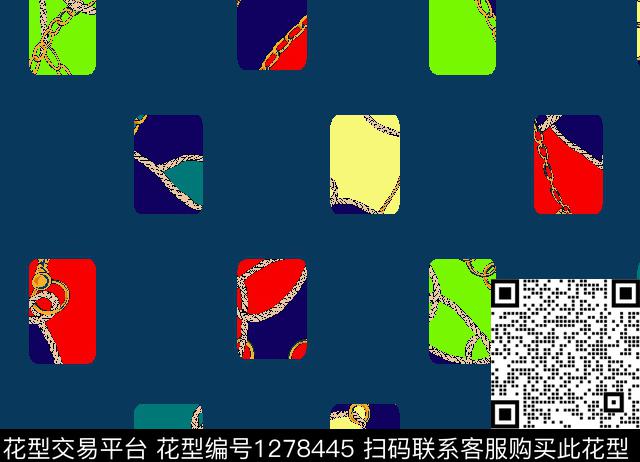 几何男装大牌风传统印花华亿平台下载（图片编号: 1278445） - 瓦栏（Walan）