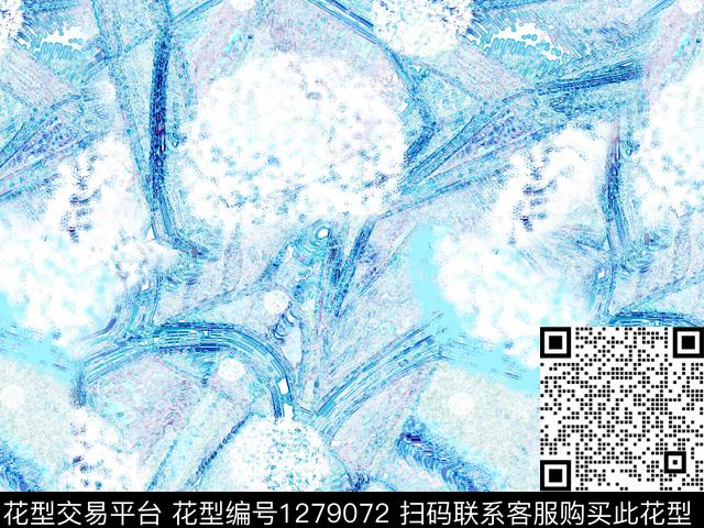 肌理细胞纹理通透数码印花华亿平台下载（图片编号: 1279072） - 瓦栏（Walan）