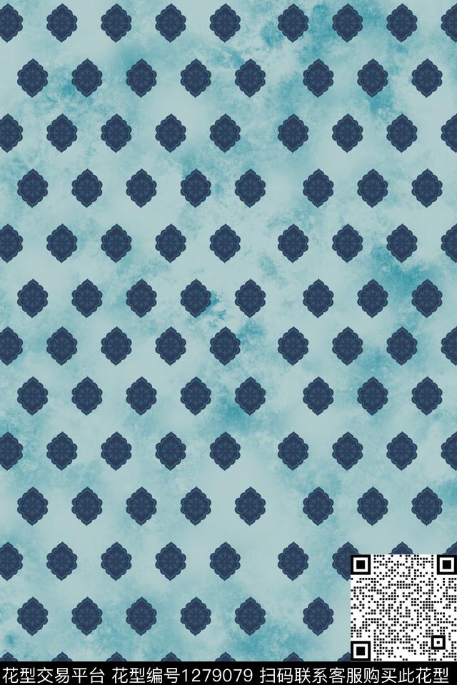 女装棉麻民族风数码印花华亿平台下载（图片编号: 1279079） - 瓦栏（Walan）