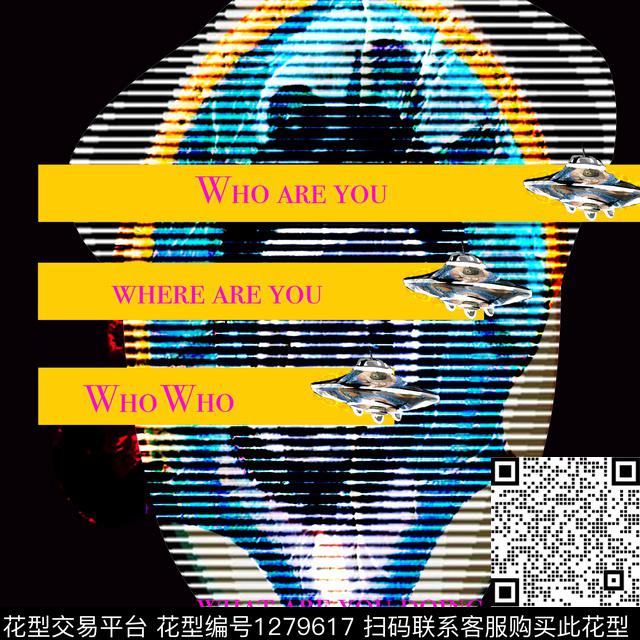 复古几何大牌风数码印花华亿平台下载（图片编号: 1279617） - 瓦栏（Walan）