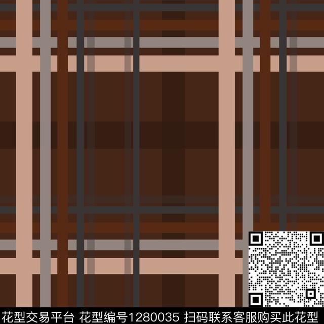 几何格子图案学院风格传统印花华亿平台下载（图片编号: 1280035） - 瓦栏（Walan）