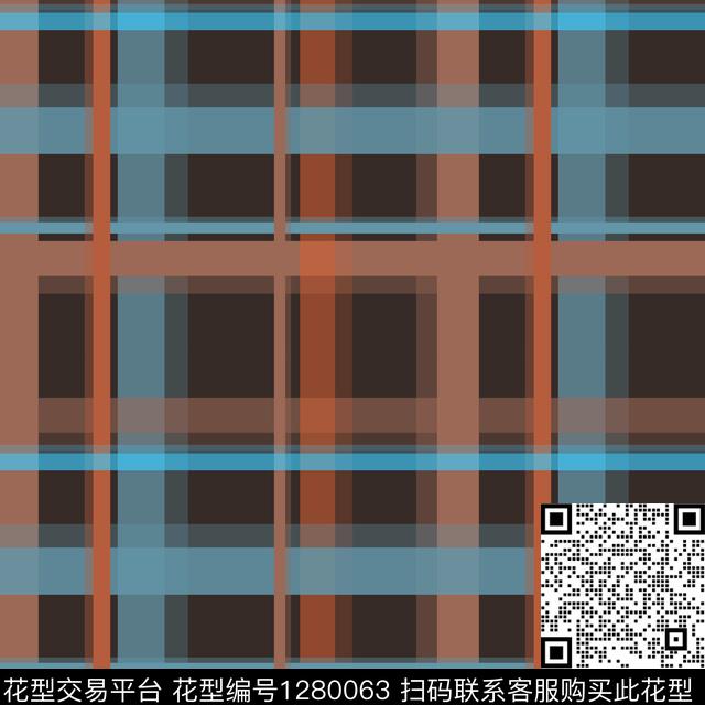 几何学院风格格子图案传统印花华亿平台下载（图片编号: 1280063） - 瓦栏（Walan）