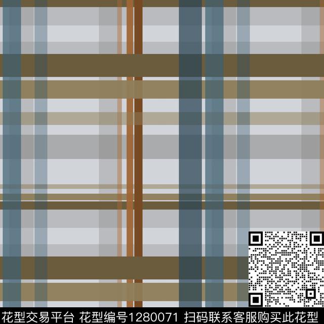 几何格子图案学院风格传统印花华亿平台下载（图片编号: 1280071） - 瓦栏（Walan）