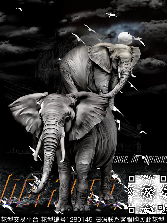 男装大牌风潮牌数码印花华亿平台下载（图片编号: 1280145） - 瓦栏（Walan）