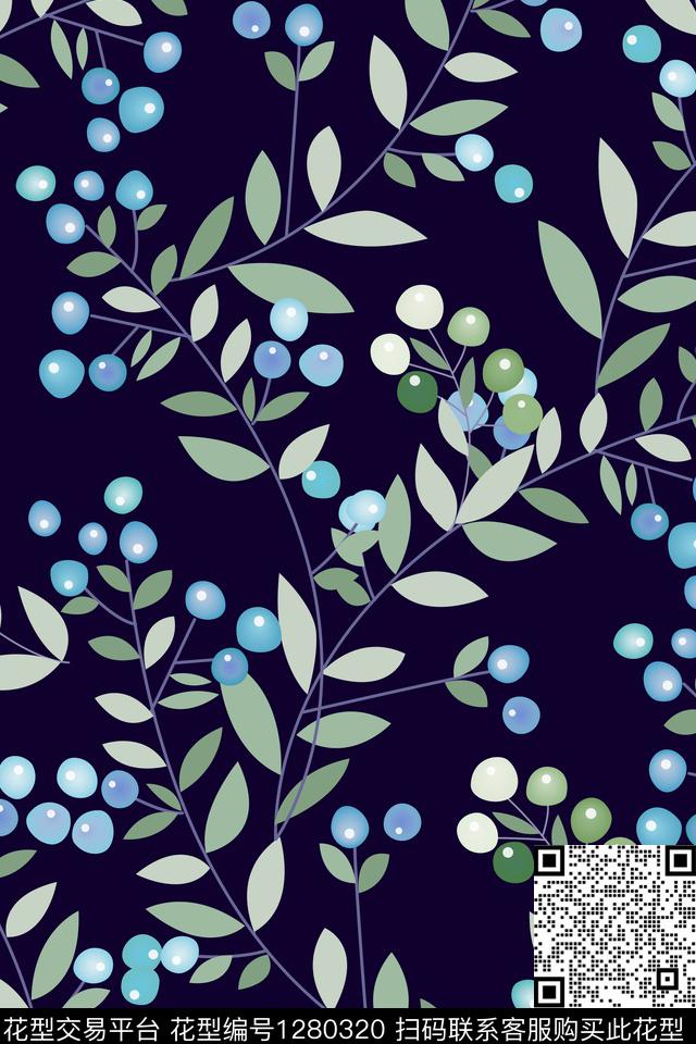 床品女装花卉传统印花华亿平台下载（图片编号: 1280320） - 瓦栏（Walan）