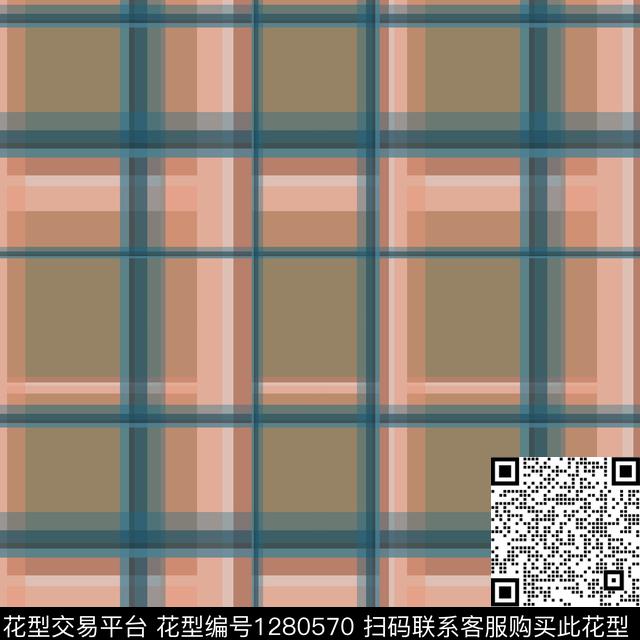 几何学院风格格子图案传统印花华亿平台下载（图片编号: 1280570） - 瓦栏（Walan）