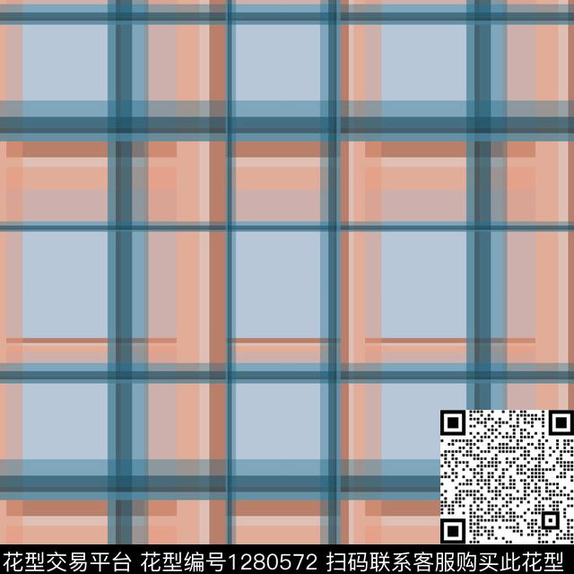 几何学院风格格子图案传统印花华亿平台下载（图片编号: 1280572） - 瓦栏（Walan）