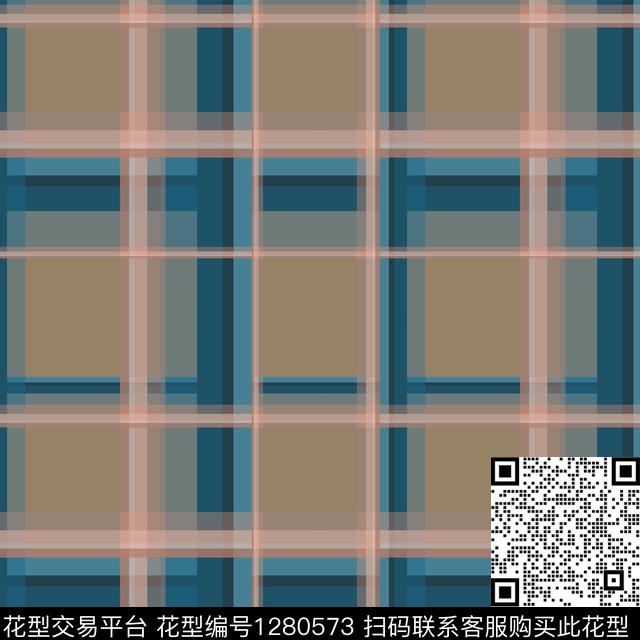 几何学院风格格子图案传统印花华亿平台下载（图片编号: 1280573） - 瓦栏（Walan）