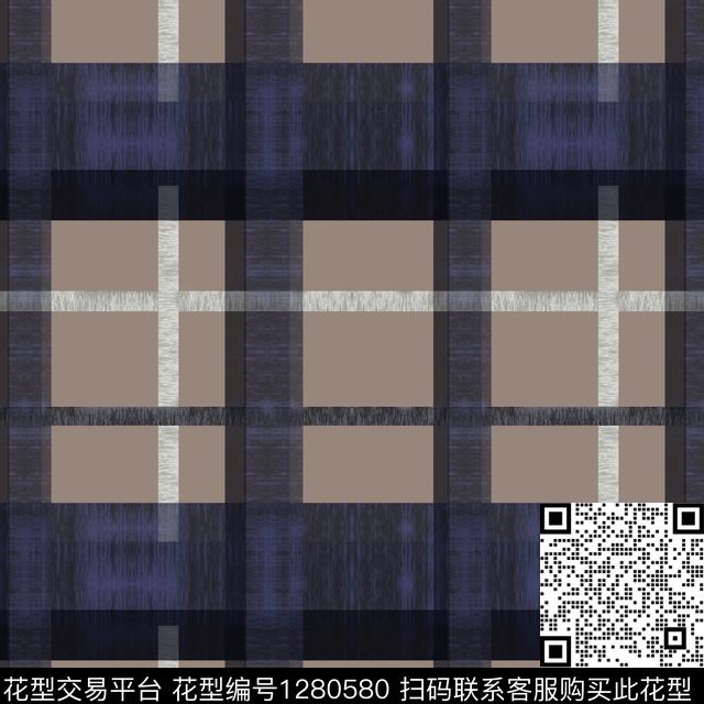 几何格子图案学院风格传统印花华亿平台下载（图片编号: 1280580） - 瓦栏（Walan）