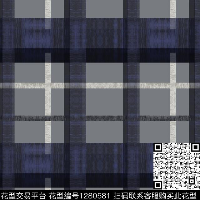 几何格子图案学院风格传统印花华亿平台下载（图片编号: 1280581） - 瓦栏（Walan）