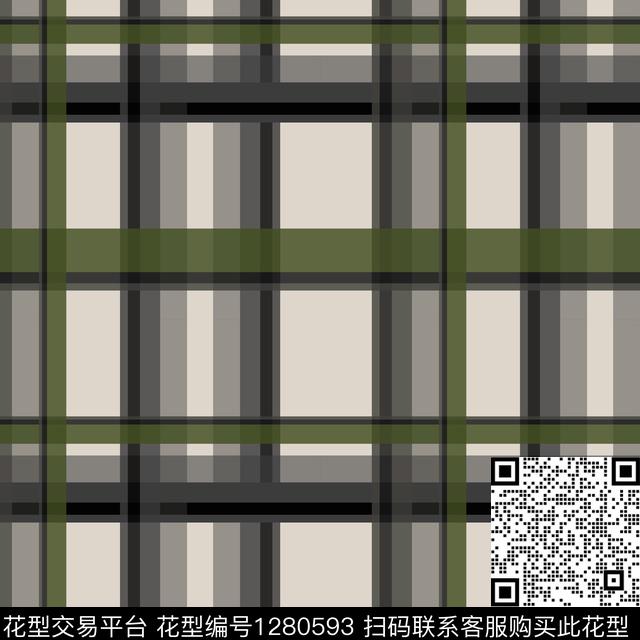 几何学院风格格子图案传统印花华亿平台下载（图片编号: 1280593） - 瓦栏（Walan）