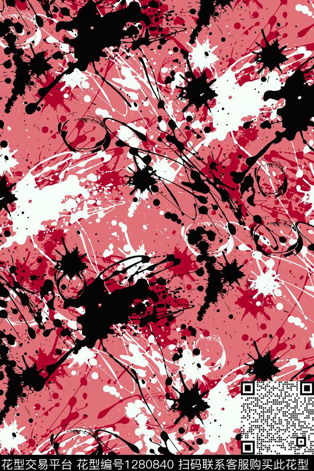 羽绒服运动服肌理传统印花华亿平台下载（图片编号: 1280840） - 瓦栏（Walan）