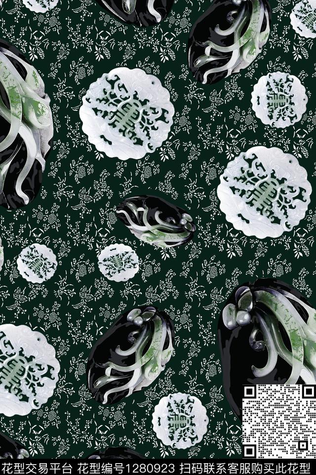 女装传统华亿平台中老年数码印花华亿平台下载（图片编号: 1280923） - 瓦栏（Walan）