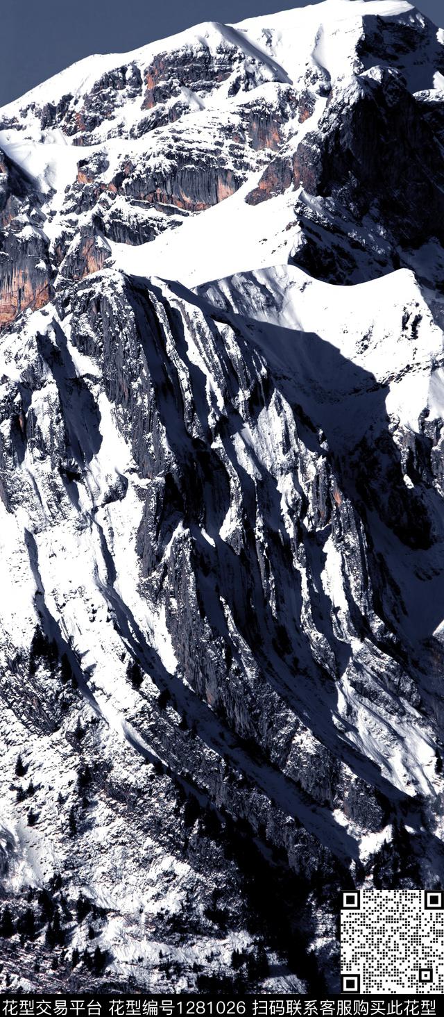 羽绒服雪山鸽子数码印花华亿平台下载（图片编号: 1281026） - 瓦栏（Walan）