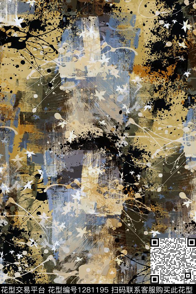 羽绒服运动服肌理传统印花华亿平台下载（图片编号: 1281195） - 瓦栏（Walan）