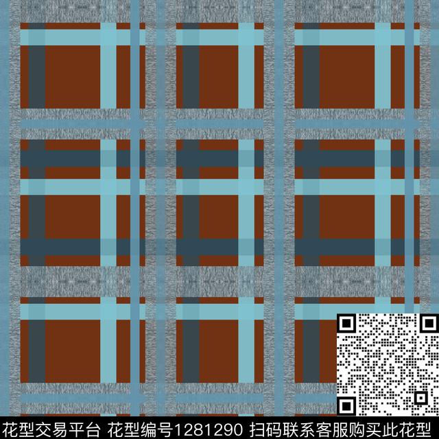 几何格子图案学院风格传统印花华亿平台下载（图片编号: 1281290） - 瓦栏（Walan）