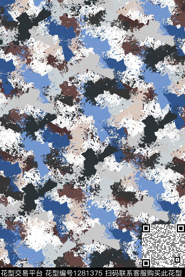 羽绒服纹理运动服传统印花华亿平台下载（图片编号: 1281375） - 瓦栏（Walan）