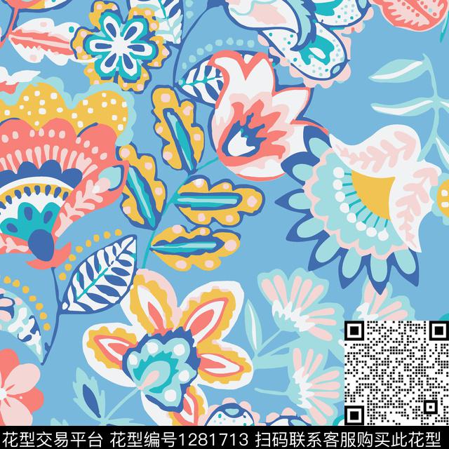 几何女装男装传统印花华亿平台下载（图片编号: 1281713） - 瓦栏（Walan）