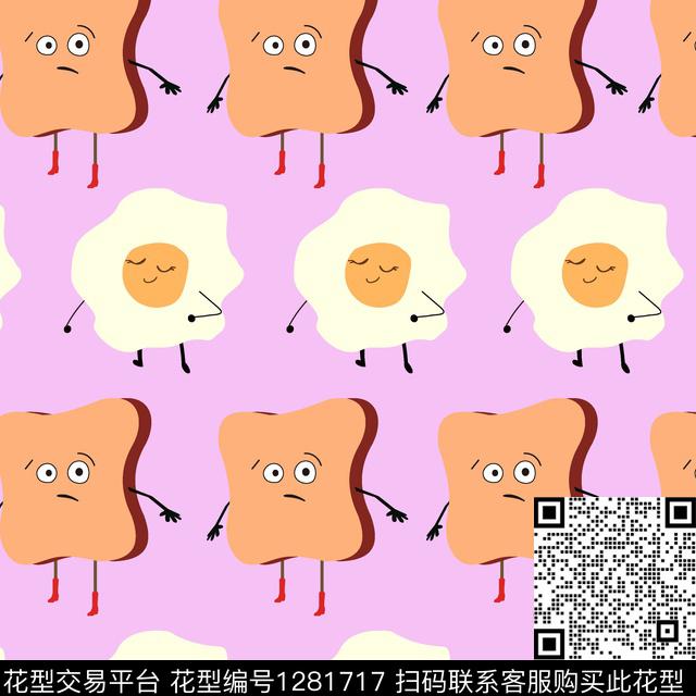 卡通童装趣味传统印花华亿平台下载（图片编号: 1281717） - 瓦栏（Walan）