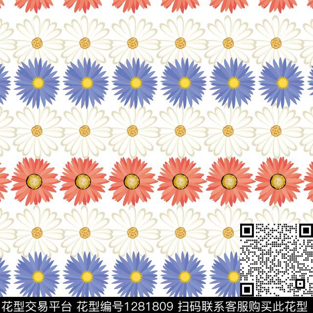 女装花卉休闲传统印花华亿平台下载（图片编号: 1281809） - 瓦栏（Walan）