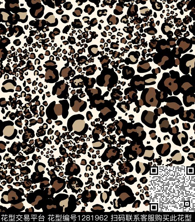 豹纹Leopardabstract数码印花华亿平台下载（图片编号: 1281962） - 瓦栏（Walan）