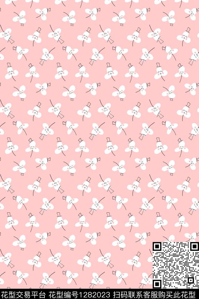 连衣裙小清新衬衫传统印花华亿平台下载（图片编号: 1282023） - 瓦栏（Walan）