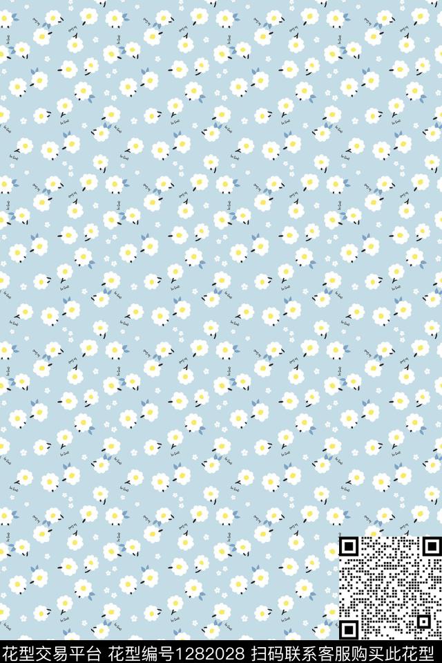 简约连衣裙小清新传统印花华亿平台下载（图片编号: 1282028） - 瓦栏（Walan）