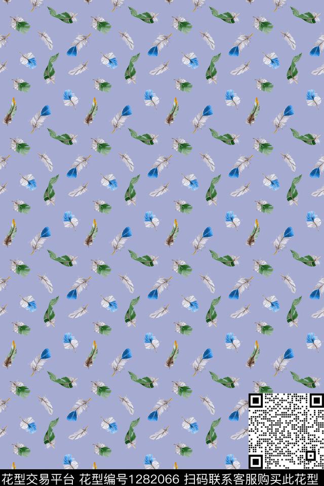 连衣裙衬衫满排传统印花华亿平台下载（图片编号: 1282066） - 瓦栏（Walan）